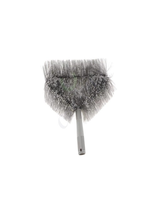 Carepure Triangle Cobweb Brush Ceiling Fan Corner Cobweb Brush Duster Cleaner Cleaning Tool | Ceiling Fan Cobweb Brush Duster Indoor and Outdoor Use | Grey - Image 3